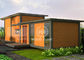 Wood Appearance Modern Prefab Homes With Loft Environmental Protection Material