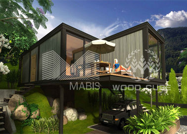 Eco Friendly Modern Modular Apartments Fully Furnished With Carport Design