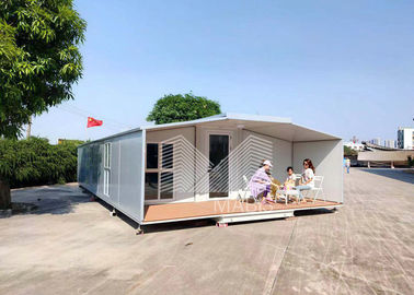 Fireproof Low Cost Foldable Container House , Mobile Tiny House For Living
