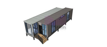 Prebuilt Container Homes Fully Furnished Mobil 40 Feet Shipping Container Home