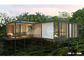 Beautiful Design Modern Prefab House Large Glass Window High End Long Use Life